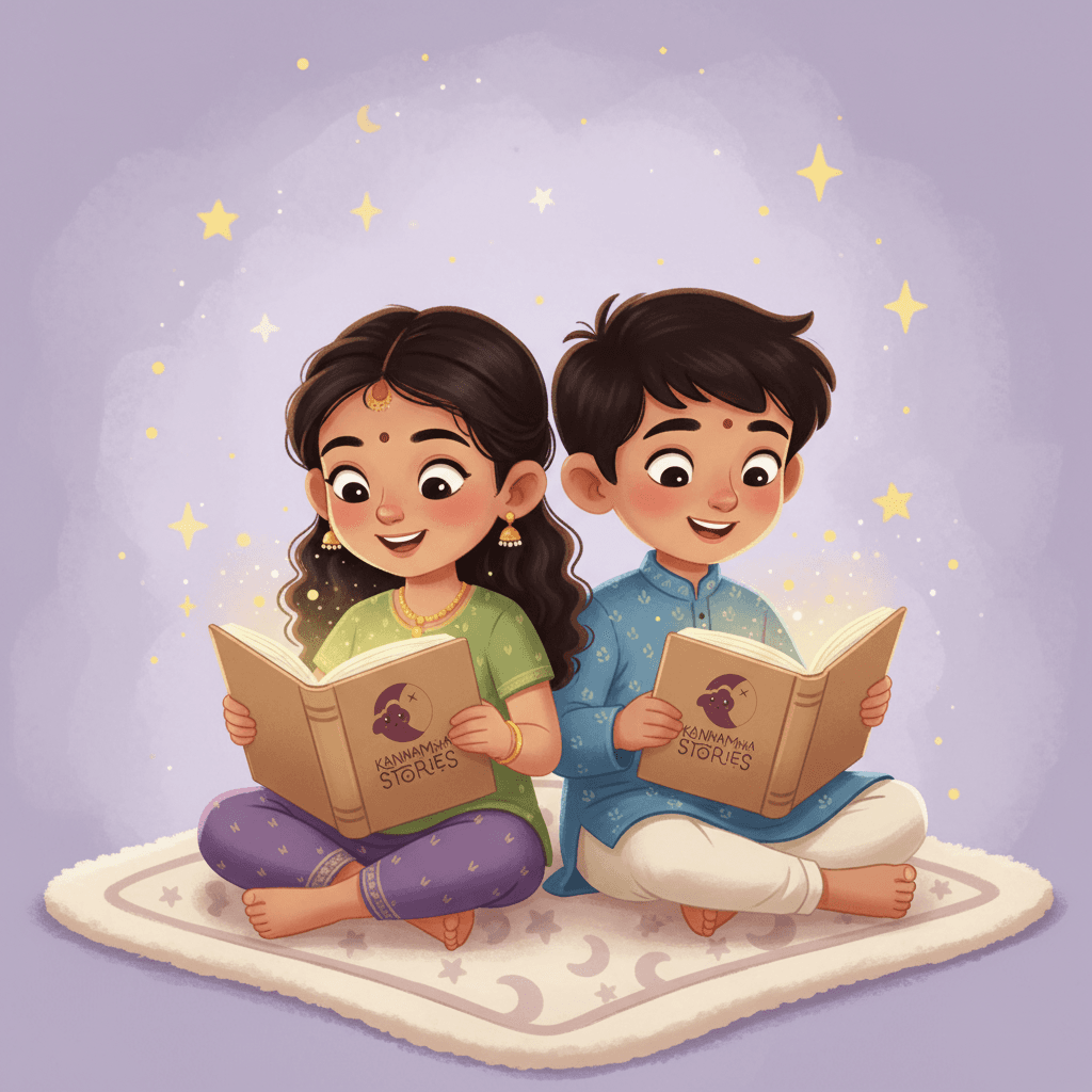 Sibling Stories -- personalized by Kannamma Stories