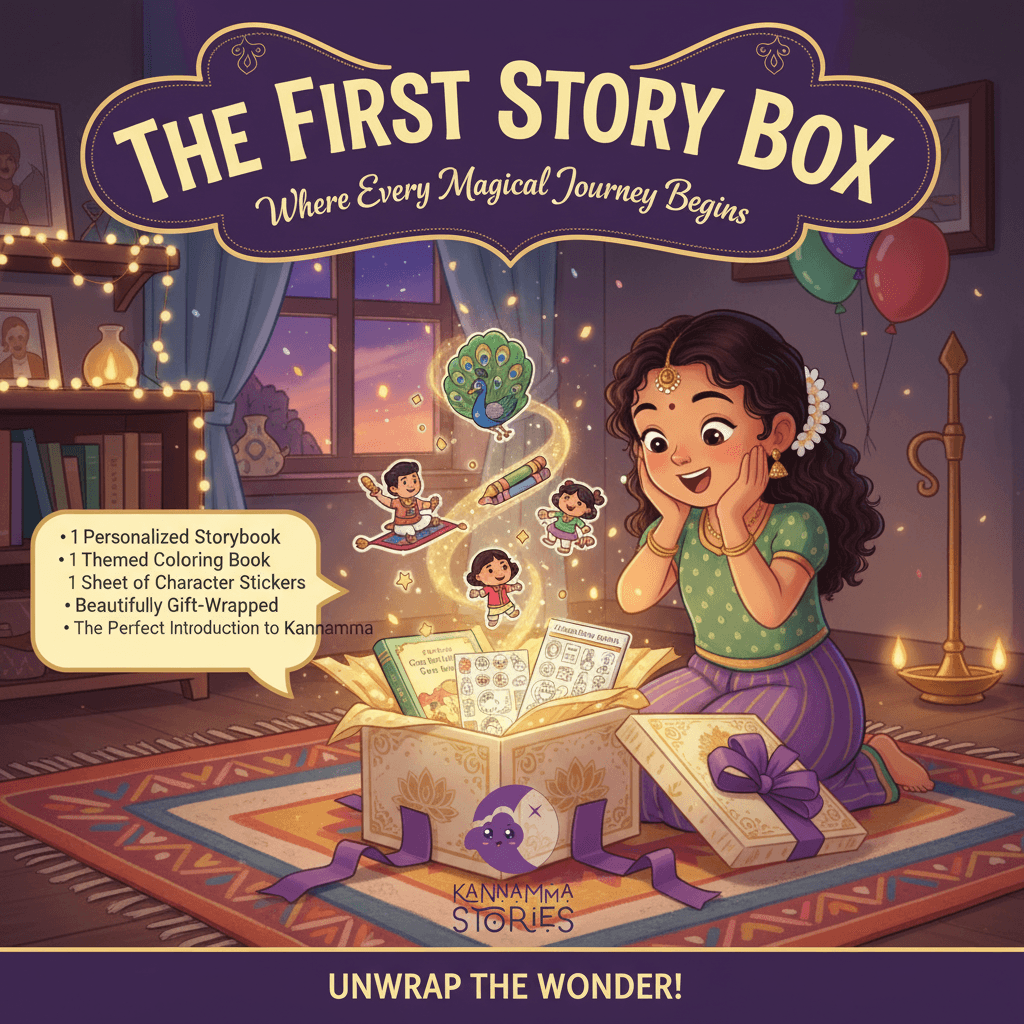 Story + Book -- personalized by Kannamma Stories