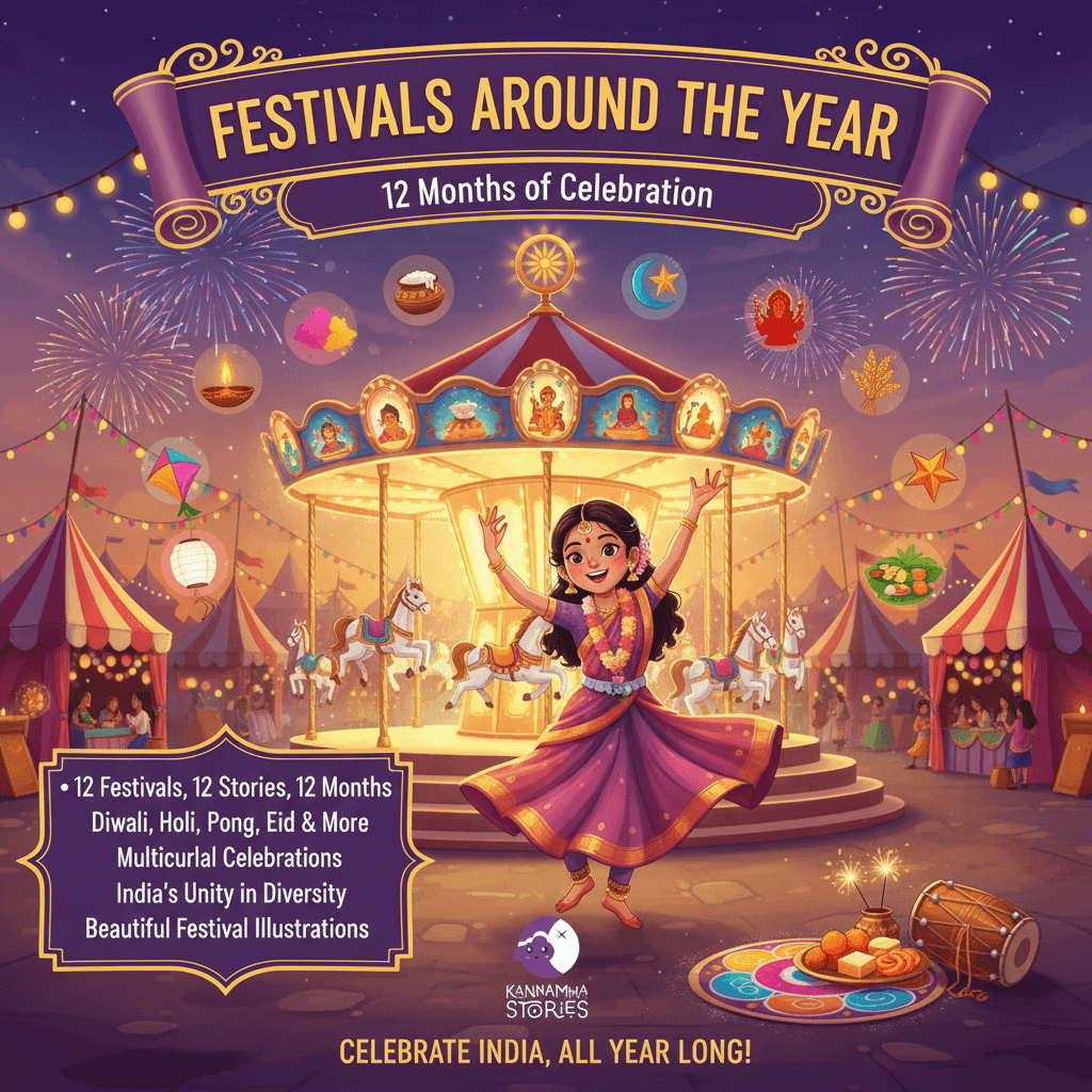 Festivals Around the Year -- personalized by Kannamma Stories