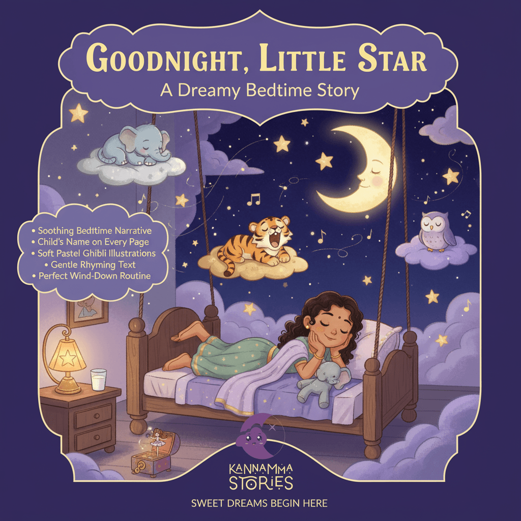 Goodnight Little Star -- personalized by Kannamma Stories