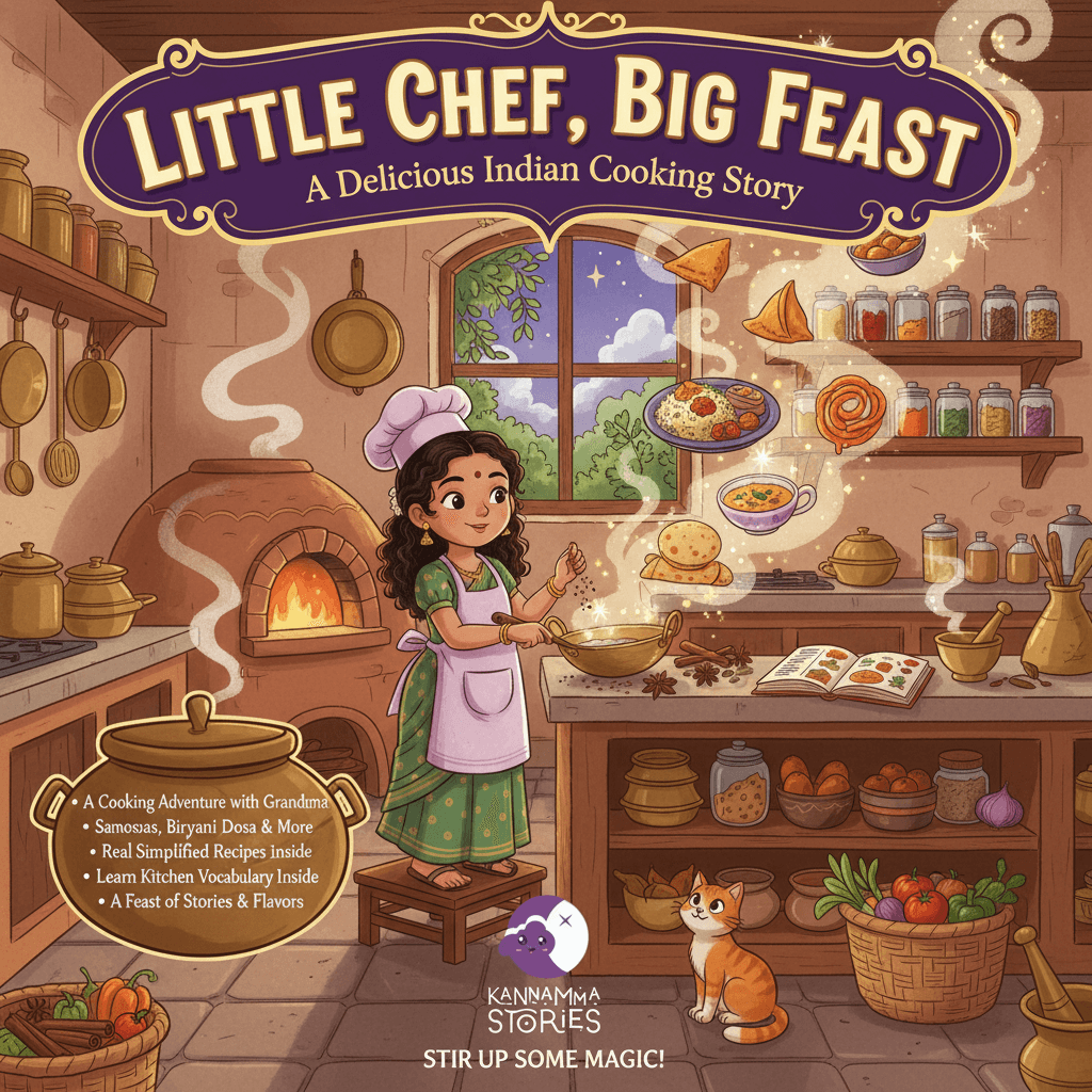 Little Chef, Big Feast -- personalized by Kannamma Stories