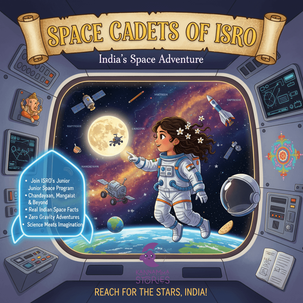 Space Cadets of ISRO -- personalized by Kannamma Stories