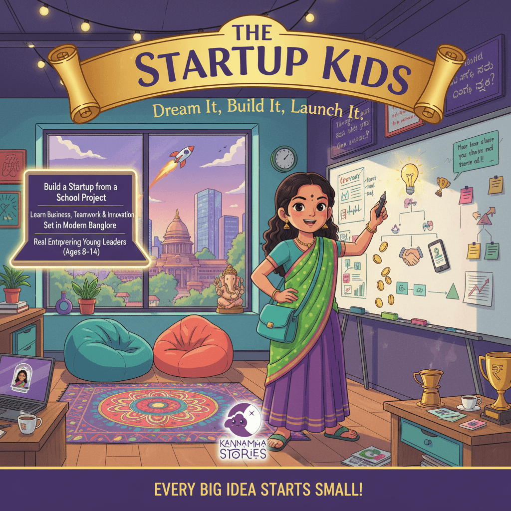 The Startup Kids -- personalized by Kannamma Stories