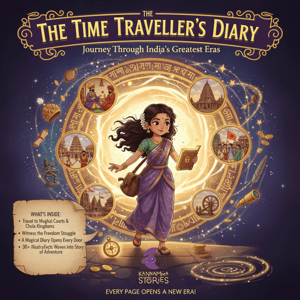 The Time Traveller's Diary -- personalized by Kannamma Stories